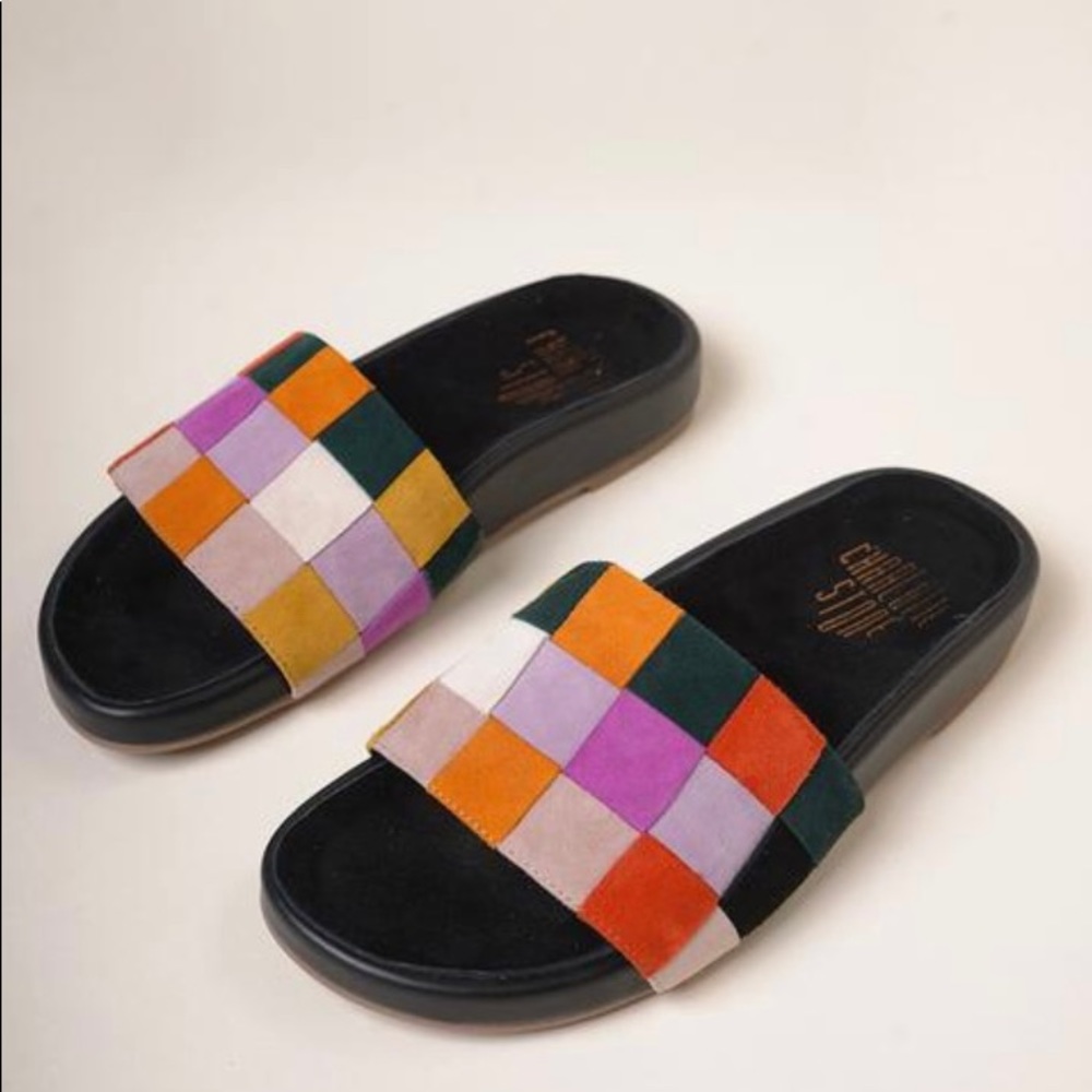 Charlotte stone Jaquie slide sandal